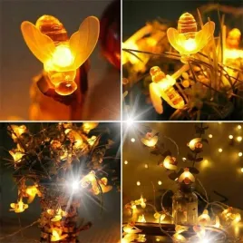 girlanda-lampki-solarne-pszczoly-zestaw-lampek-ogrodowe-pszczolki-50-led
