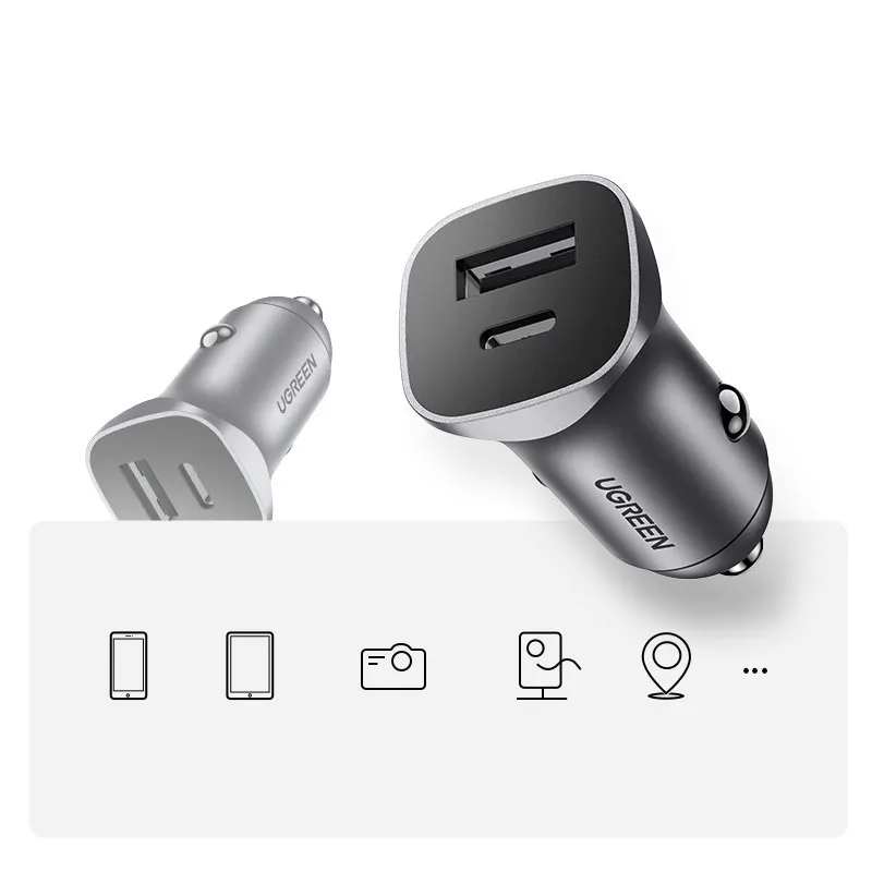 ladowarka-samochodowa-usb-typ-c-ugreen-4800-ma-kolor-szary