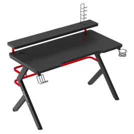 huzaro-biurko-gamingowe-komputerowe-dla-gracza-uchwyty-hero-5-0-black-red