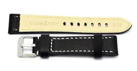 pasek-skorzany-do-zegarka-w48-premium-czarny-biale-22mm