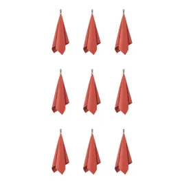 9-szt-vagsjon-recznik-do-rak-pomaranczowoczerwony-50x100-cm