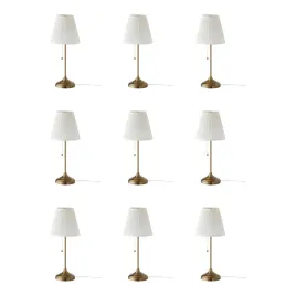 9-szt-lampa-stolowa-arstid-mosiadz-bialy-tekstylny-klosz-e27