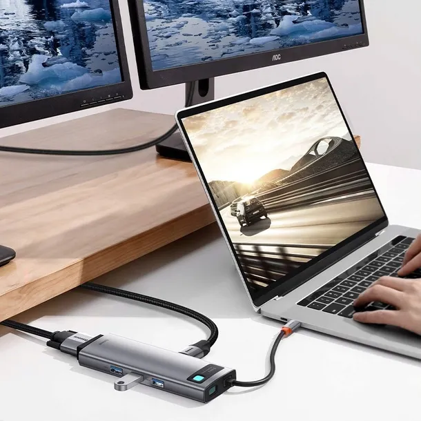 baseus-adapter-hub-usb-c-3xusb-hdmi-9w1-rj45-sd-kod-producenta-194076928-typ-portow-usb-c