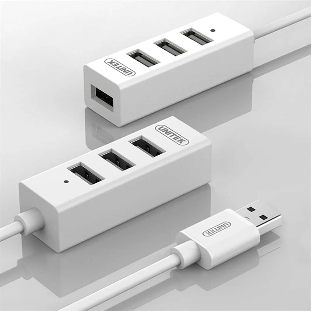 adapter-unitek-hub-4xusb-2-0-mini-bialy-waga-z-opakowaniem-0-02-kg