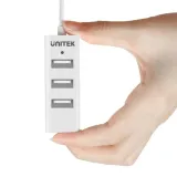 adapter-unitek-hub-4xusb-2-0-mini-bialy-certyfikat-ce
