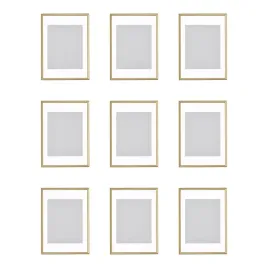 9-szt-ramka-zlota-50x70-cm-z-passe-partout-silverhojden