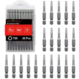 t20-bity-x-20-sztuk-torx-bit-t20-1-4-naped-szesciokatny-dlugosc-50-mm