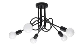 lampa-sufitowa-sollux-e27-czarny