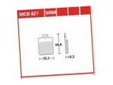 klocki-przod-trw-mcb827srm-stan-nowy