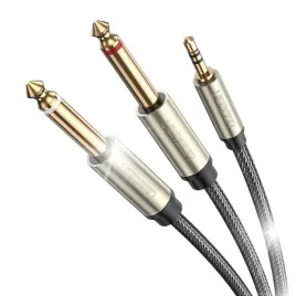 kabel-ugreen-194089251-2x-jack-63-mm-minijack-35-mm-2-m