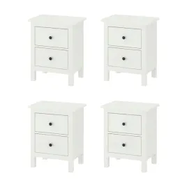 4-szt-komoda-hemnes-2-szuflady-biala-bejca-54x66-cm-hemnes