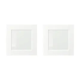 2-szt-enkoping-drzwi-szklane-bialy-imitacja-drewna-40x40-cm