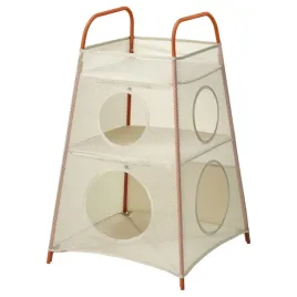 ikea-tigerfink-polki-z-przegrodami-bezowy-pomaranczowy