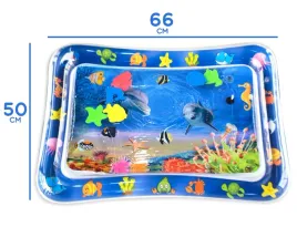 mata-edukacyjna-lewer-dmuchana-wodna-niebieska-50x66-cm