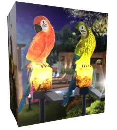 papuga-solarna-wodoodporna-ogrodowa-lampa-wbijana