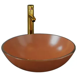 umywalka-lazienkowa-z-kranem-i-korkiem-braz-szklo-hartowane