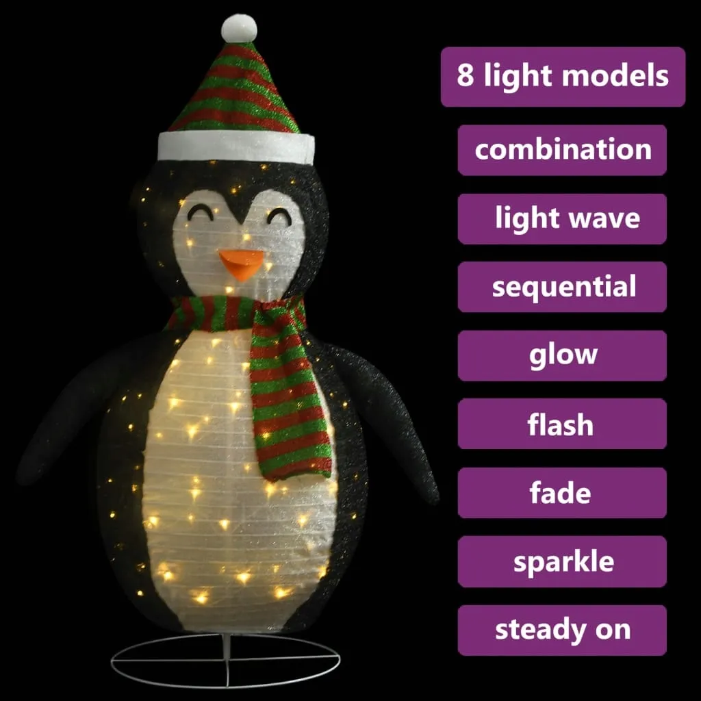 pingwin-led-120cm-czarno-bialy