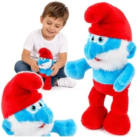 pluszak-maskotka-smerfy-papa-smerf-22-cm-mila-w-dotyku-miekka-przytulanka
