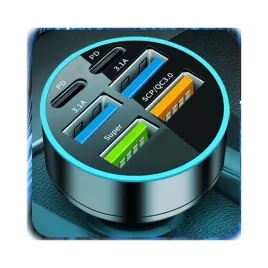 ladowarka-samochodowa-do-auta-6x-usb-usb-c-qc-3-0-pd-szybka-do-zapalniczki