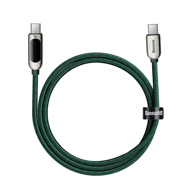 kabel-baseus-usb-typ-c-usb-typ-c-2-m-zielony
