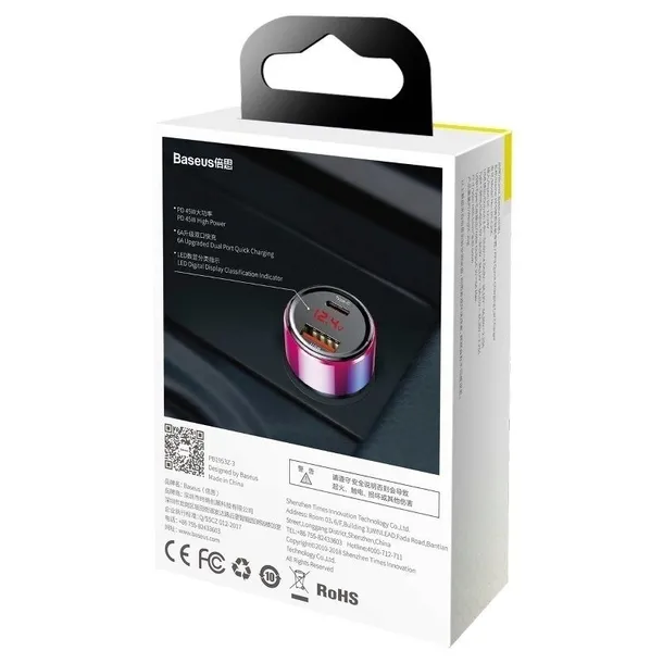 ladowarka-samochodowa-baseus-magic-series-pps-usb-c-usb-a-45w-dlugosc-przewodu-1-m