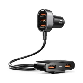 joyroom-czarna-ladowarka-samochodowa-31w-5xusb-dlugi-kabel-jr-cl03