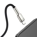 kabel-baseus-usb-apple-lightning-025-m-czarny-konstrukcja-oplot