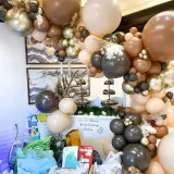 balon-brazowy-okragly-132-szt-ksztalt-okragly