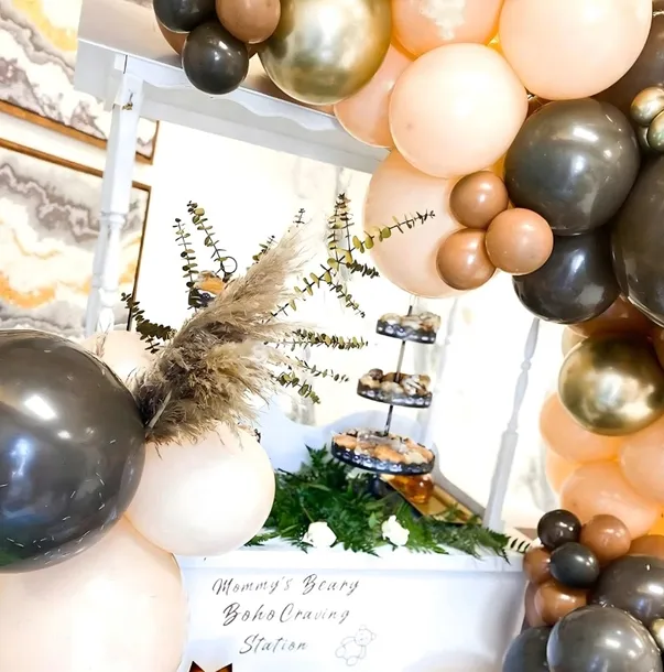 balon-brazowy-okragly-132-szt-cechy-metaliczne