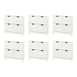 6-szt-szafka-na-buty-4-przegrody-bialy-96x17x90-cm-stall