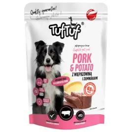 mokra-karma-dla-psa-tuftuf-saszetka-mielonka-wieprzowina-z-ziemniakiem-300g