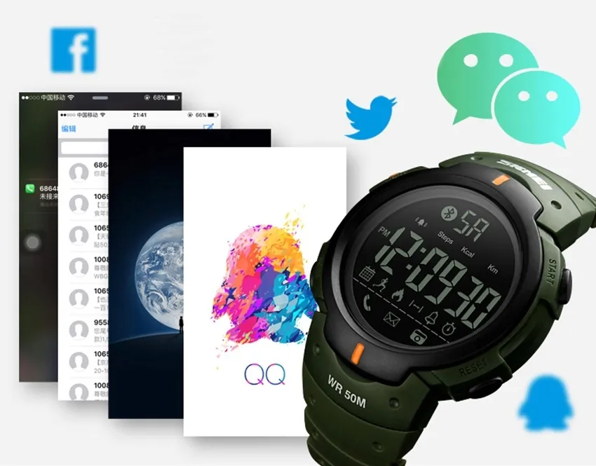 smartband-niktrade-11297-bialy