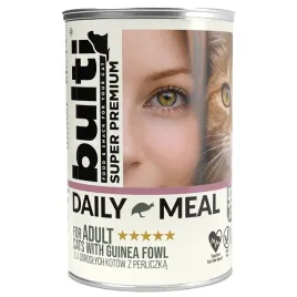 bulti-daily-meal-adult-mokra-karma-dla-kota-perliczka-400g