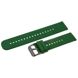 pasek-gumowy-do-zegarka-u27-ciemnozielony-czarny-20mm