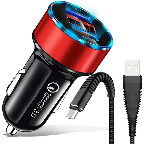 ladowarka-samochodowa-usb-3000-ma-przewod-w-zestawie-nie
