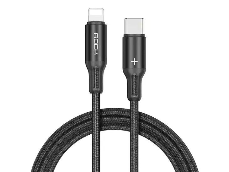 kabel-rock-usb-typ-c-apple-lightning-1-m-czarny-kolor-czarny