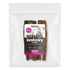 uniszki-przelyk-wolowy-okragly-gryzaki-przysmaki-dla-psa-100g