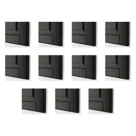 11-szt-szafka-scienna-40x100-cm-biala-czarne-fronty-bodbyn-metod