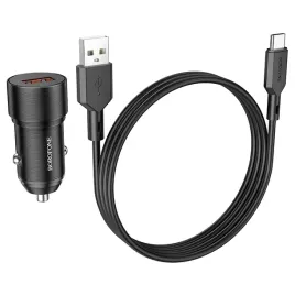 ladowarka-samochodowa-borofone-usb-qc3-0-18w-z-kablem-usb-a-do-usb-c