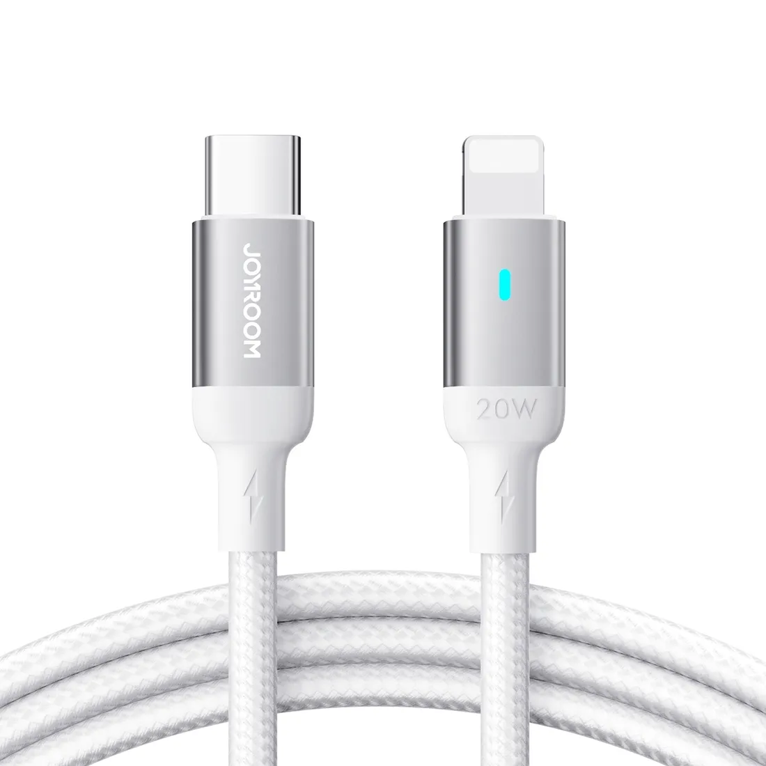 kabel-joyroom-usb-typ-c-apple-lightning-2-m-bialy