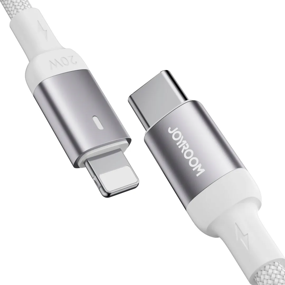 kabel-joyroom-usb-typ-c-apple-lightning-2-m-bialy
