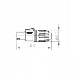 wtyk-glosnikowy-ip66-rs4fp-wp-model-roxtone-rs4fp-wp-yl