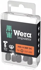 bit-impaktor-1-4-din-3126-e63-6-katny-5x50mm-5-sztuk-wera