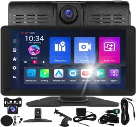 radio-stacja-multimedialna-wideorejestrator-carplay-android-dvr-aux-kamera