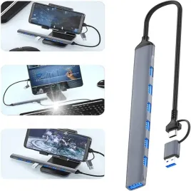 hub-adapter-rozdzielacz-usb-7-portow-or-usb-c-or-usb-3-0-2-0-slim-aluminiowy