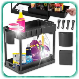 organizer-pod-zlew-regal-stojak-2-poziomowy-wysuwana-polka-do-kuchni-czarny