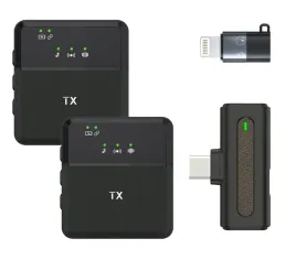 mikrofony-krawatowe-bezprzewodowe-live-vlog-dla-android-ios-usb-c