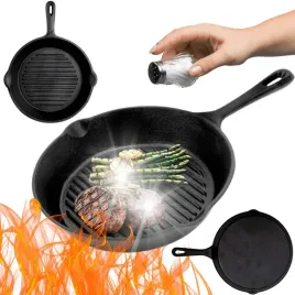 patelnia-zeliwna-grillowa-31cm-indukcja-ognisko-grill-gaz-talerz-zeliwny