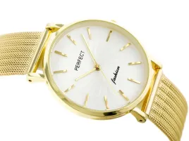 zegarek-damski-perfect-e334-siatka-zlota-bransoleta-box