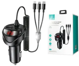 ladowarka-kabel-3w1-gniazdo-zapalniczki-typ-c-lightning-microusb-do-auta-1m